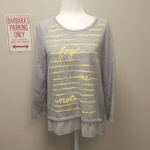STYLE &CO WOMAN GRAPHIC SWEATSHIRT SZ LARGE